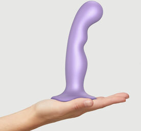 Dildo Plug P et G Rose Taille M
