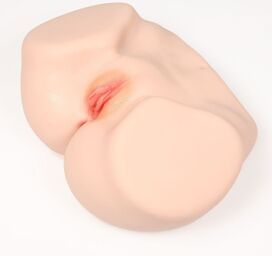 Onahole vanille Vrai vagin double couche