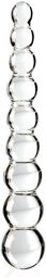 Chapelet Anal en Verre Icicles N°2 Transparent
