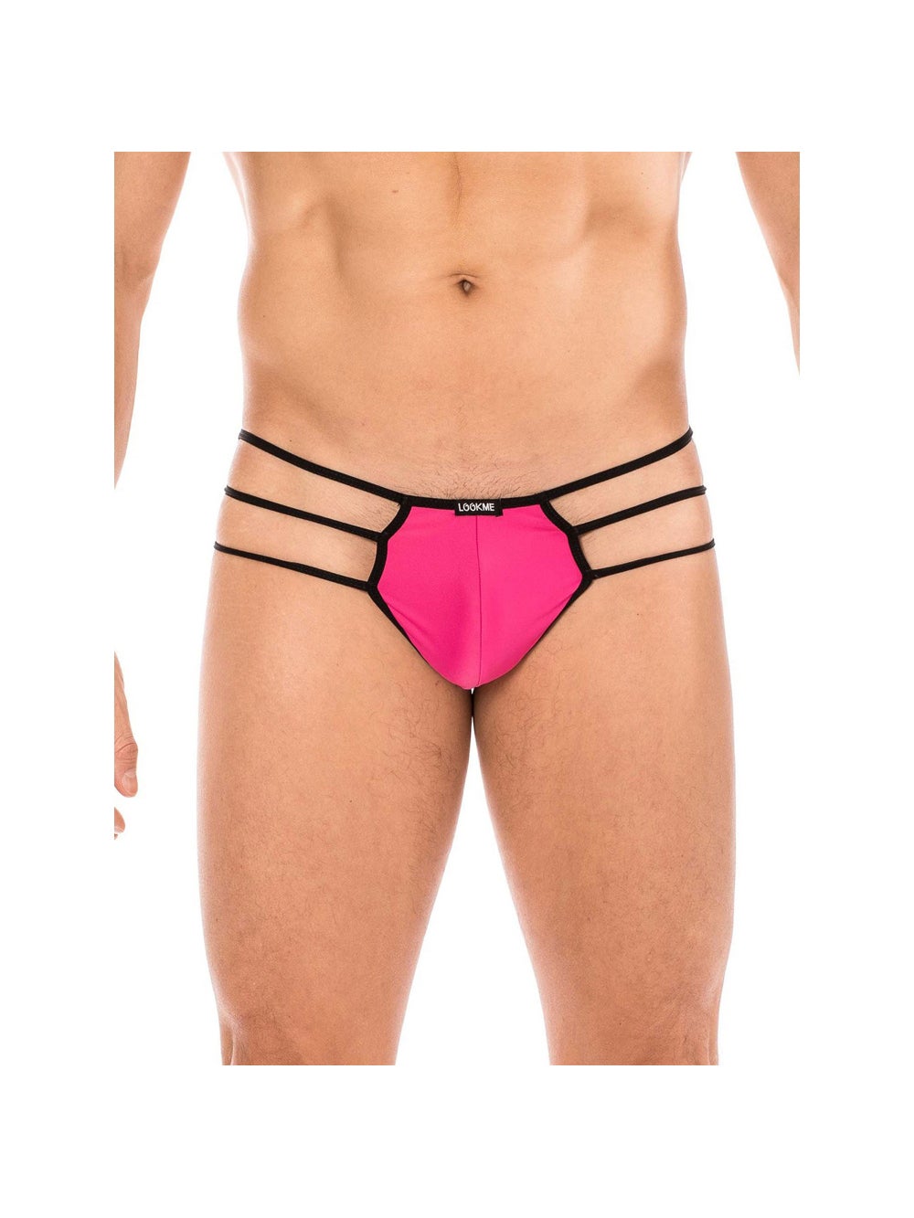 Jockstrap Rope LM2108 Lanières Rose