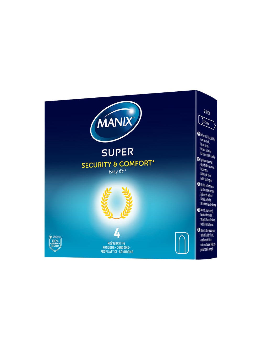 Préservatifs Super Boîte de 4