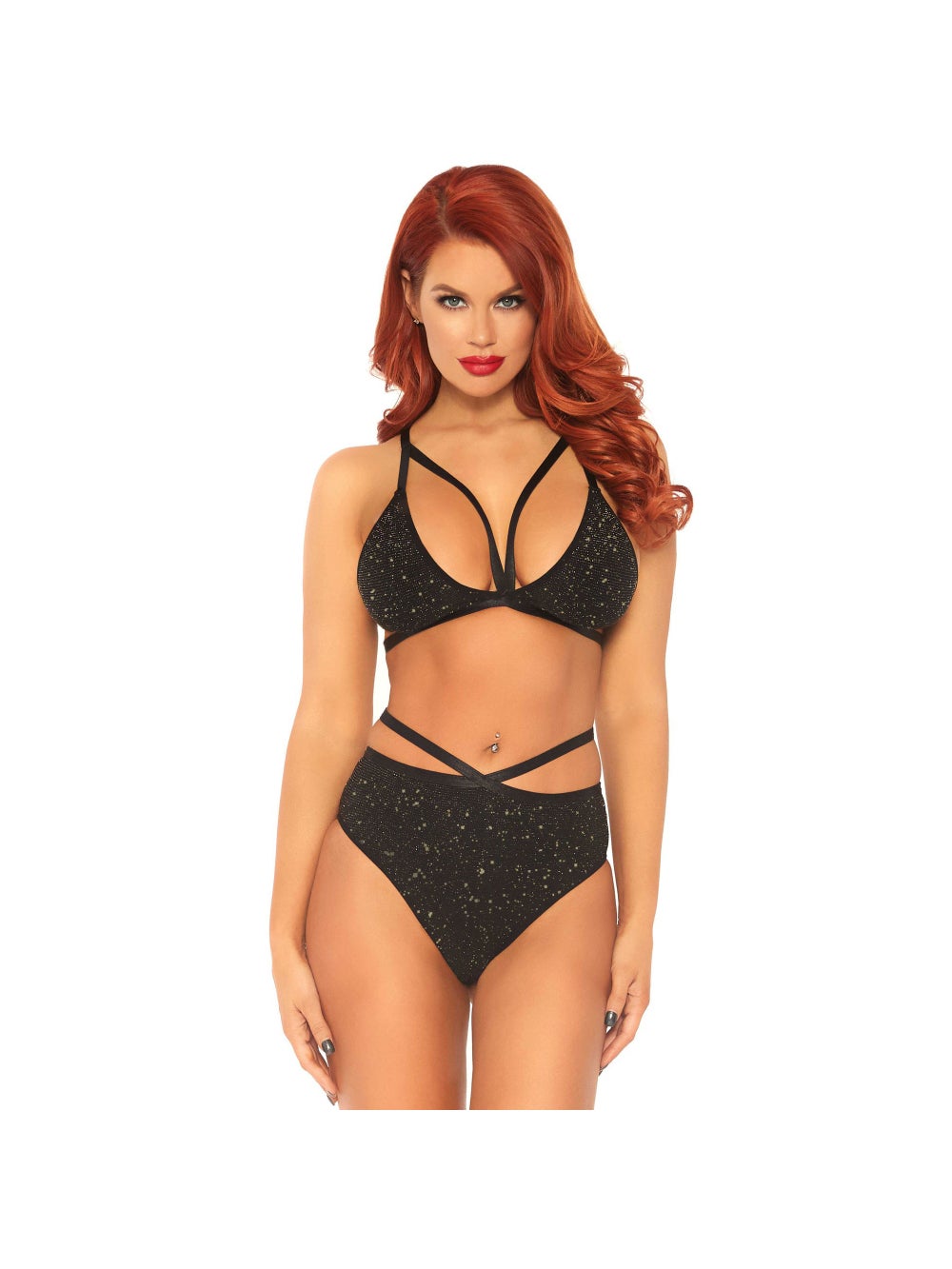 Ensemble 2 Pièces 81576 en Lurex Or