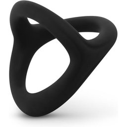 Anneau pénien et pour scrotum en silicone flexible