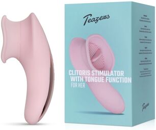 Stimulateur clitoridien avec string - Rose