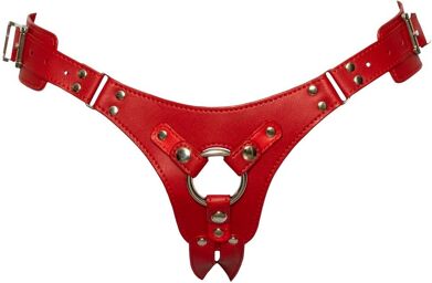 Harnais Rouge Gode Ceinture