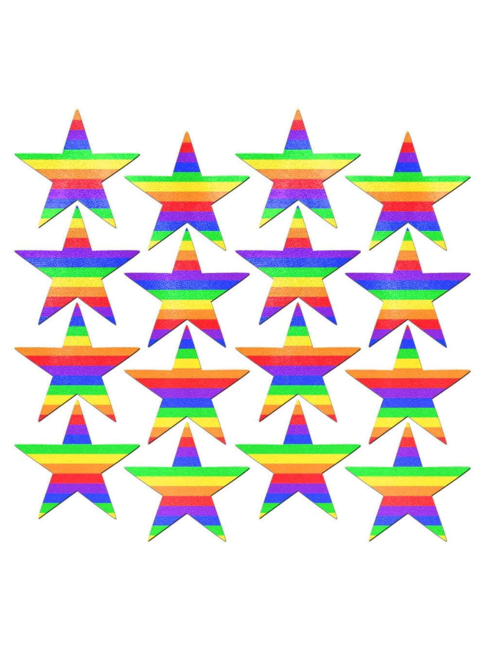 Autocollants Body Minis Étoile Arc-En-Ciel