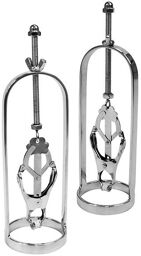 Pinces à seins métal