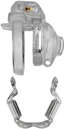 Anneau de chasteté Vice Mach 2 transparent confortable et sécurisé