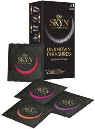 Préservatifs Sans Latex Unknown Pleasures+ Boîte de 14 Transparent