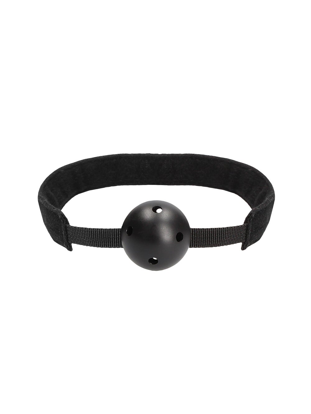 Bâillon boule respirant Velvet & Velcro