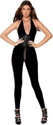 Combinaison bodystocking noire - DG0426 Noir