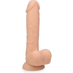 Gode godemichet en silicone 17,5cm Bradley gode vaginal ou anal homme ou femme - Peau claire