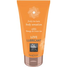 - Lubrifiant comestible à la mangue et thé vert - 75 ml
