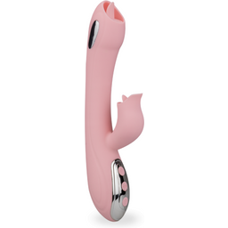 Vibromasseur rabbit avec électrostimulation Love Shock