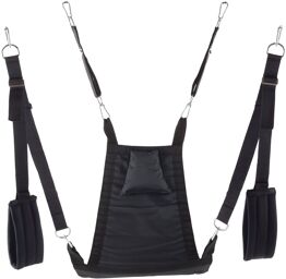 Sling en tissu Mykonos - Set complet - 4 Points Noir