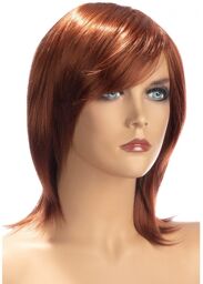 zoe wig cheveux moyens rousse