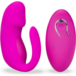 Vibromasseur stimulateur de clitoris avec télécommande