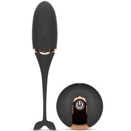 – Œuf Vibrant Avec Télécommande – Noir