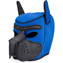 Cagoule de chien en néoprène tête colorée Puppy Play Kinky