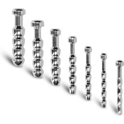 Plug Urétral Métallique Creux 4 Olives