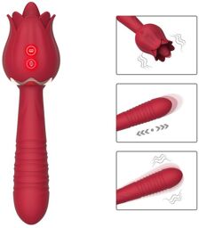 Stimulateur de clitoris et Point G Rose Licky