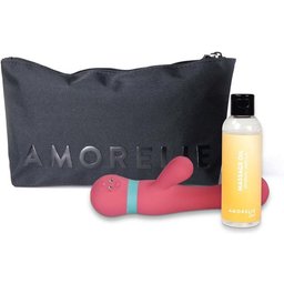 Pochette en satin - Noire