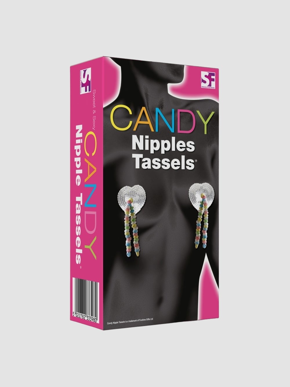 Caches-tétons en bonbons