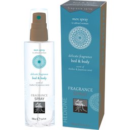 Parfum de lit et de corps de phéromone pour hommes - Ambre et menthe japona