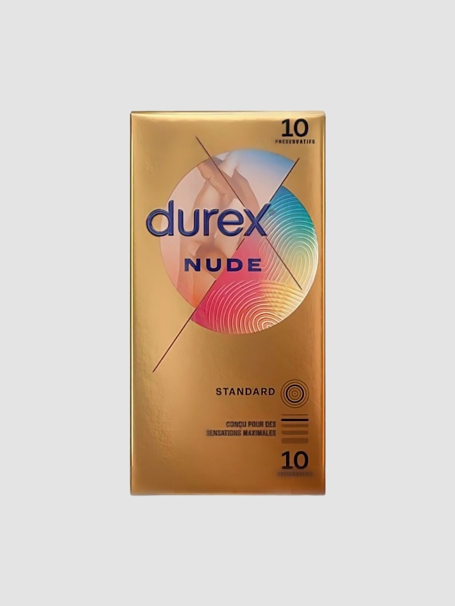 Préservatifs Durex Nude boîte de 10