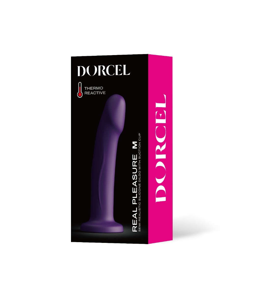 Dildo semi réaliste thermo réactif Real Pleasure