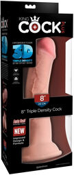 Gode réaliste 20,3 cm Triple Density Cock