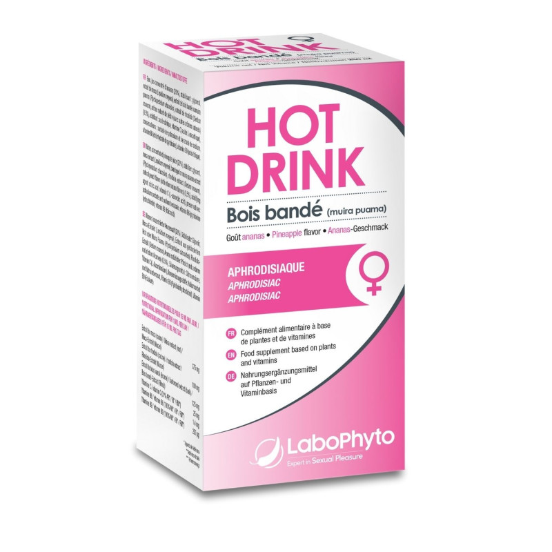 HOT DRINK Femme bois bandé 250 ml