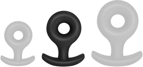 Plug Cercle Hollow Round M 6.5 x 5cm