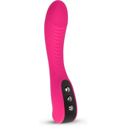 EasyToys - Vibromasseur nervuré point G - Rose