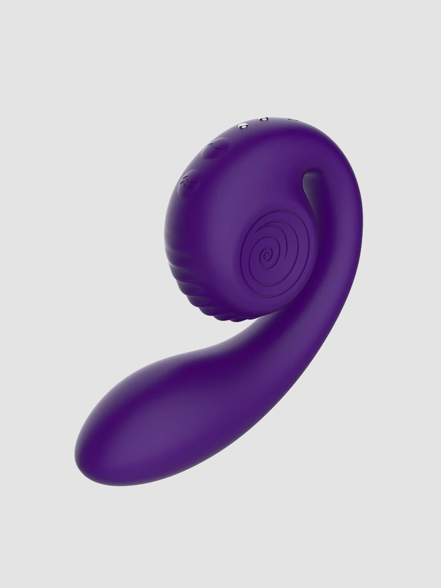Vibromasseur Snail Gizi Double stimulation point G et clitoris - Violet