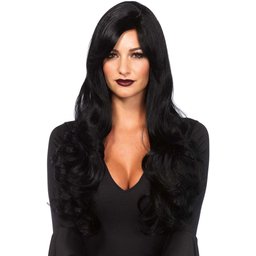 Perruque cheveux longs ondulés