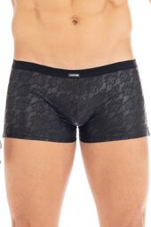 Boxer noir Pleasure - LM2302-67BLK Noir