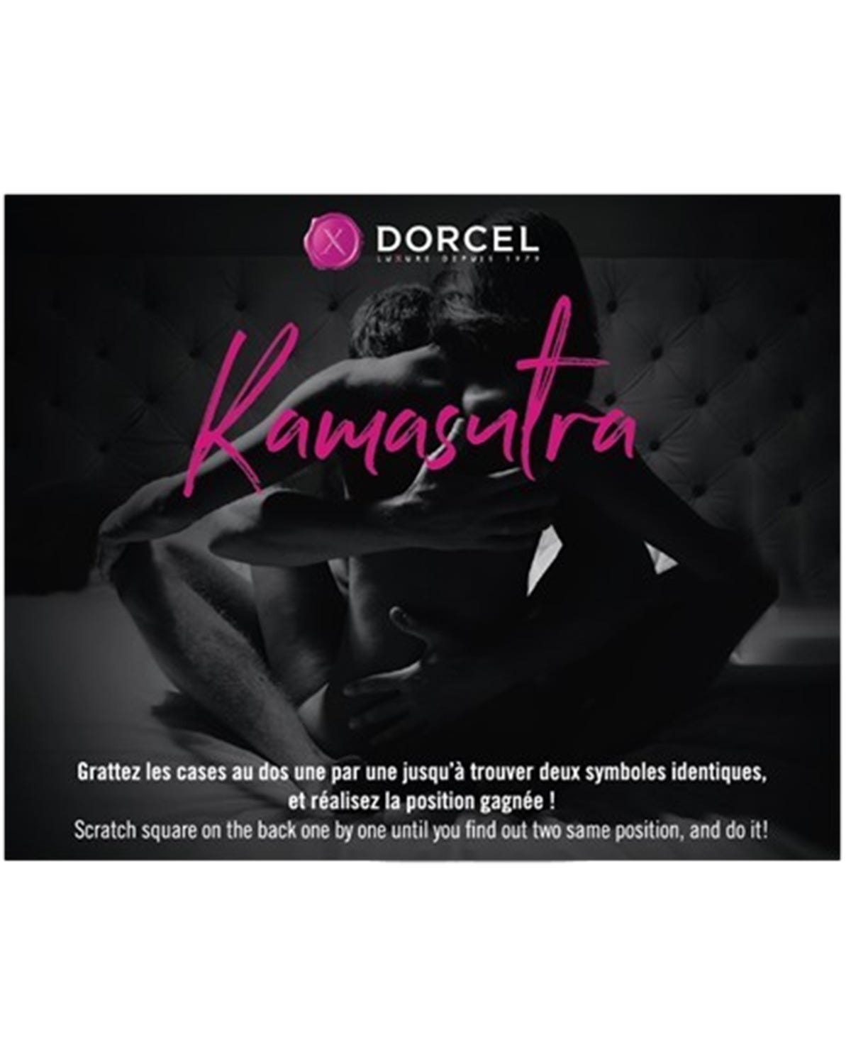 Lot de 10 cartes à gratter Kamasutra