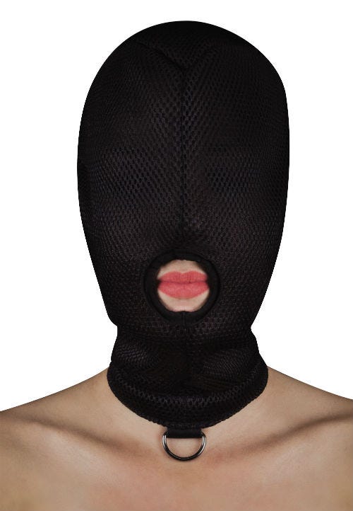 Cagoule Noire Un Orifice