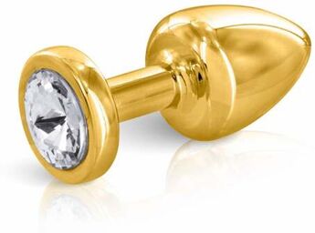 Plug Anal Aluminium Bijou Angel XS Doré