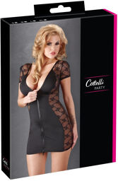 Robe noire transparente LD-1023 Noir