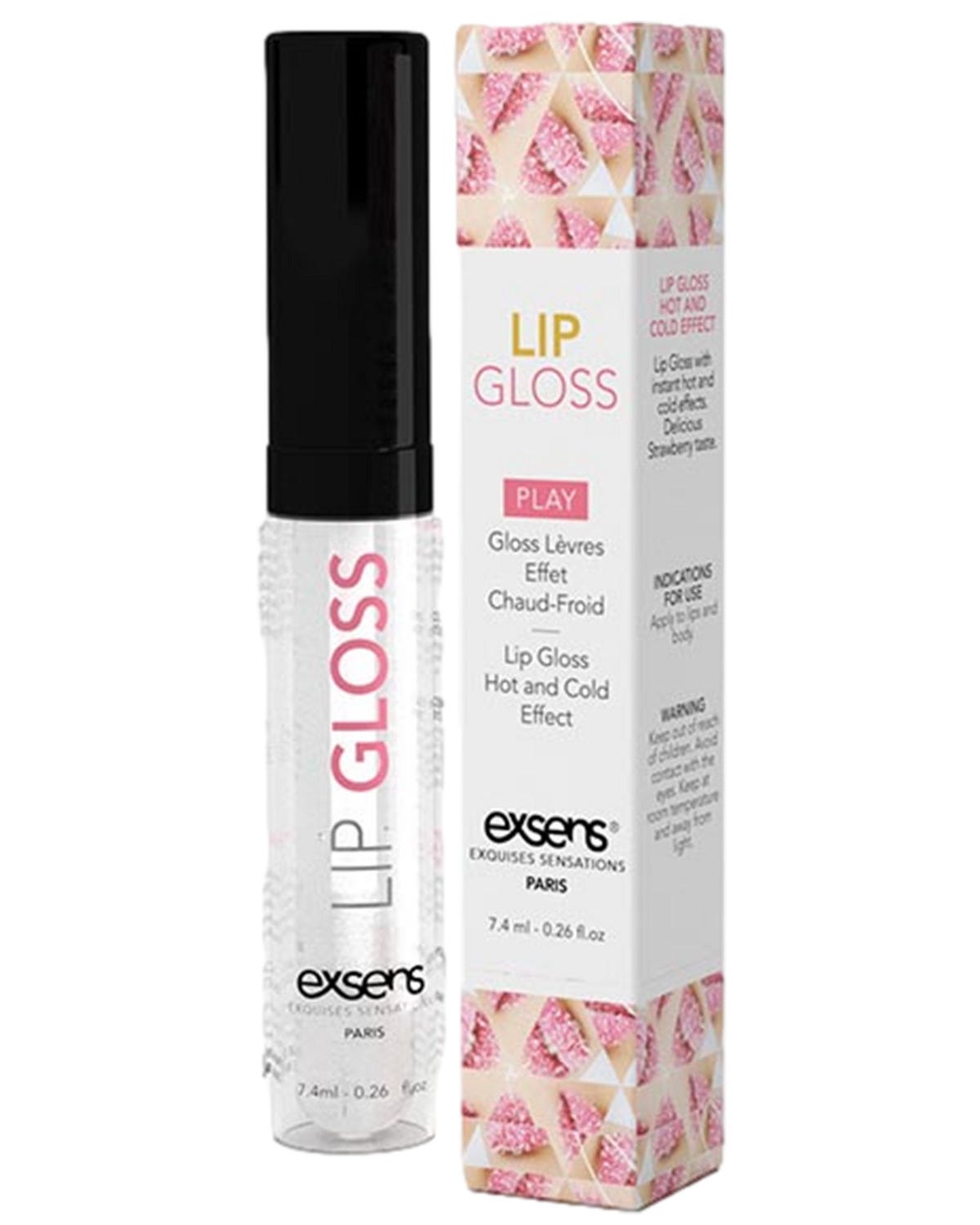 Gloss Effet Chaud Froid Fraise Exsens