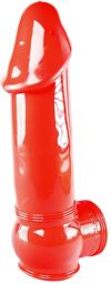 Gaine de pénis Zizi Megamen Bite 19 x 5 cm Rouge