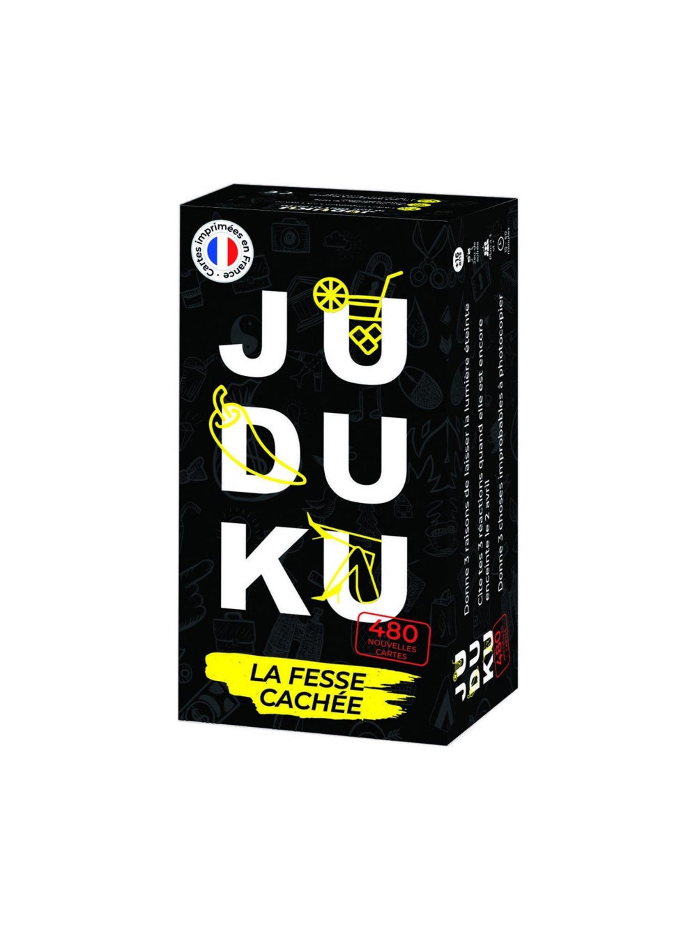 Jeu de Cartes Juduku - La Fesse Cachée