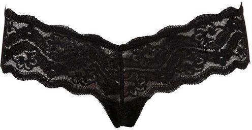 String avec Perles Stimulantes Noir