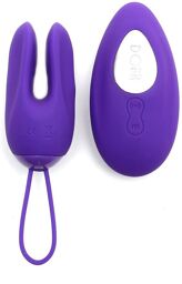 Dorr Ozzy - Rabbit Egg Vibrateur + Vibromasseur à poser Violet