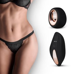 - Culotte string vibrante - Noir