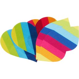 Rainbow Cache-Tétons Autocollants 4 pcs