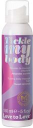 Mousse de Massage Crépitante Tickle My Body Amandes Sucrées