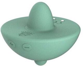 Toupie de Vert Stimulateur Clitoridien Vert